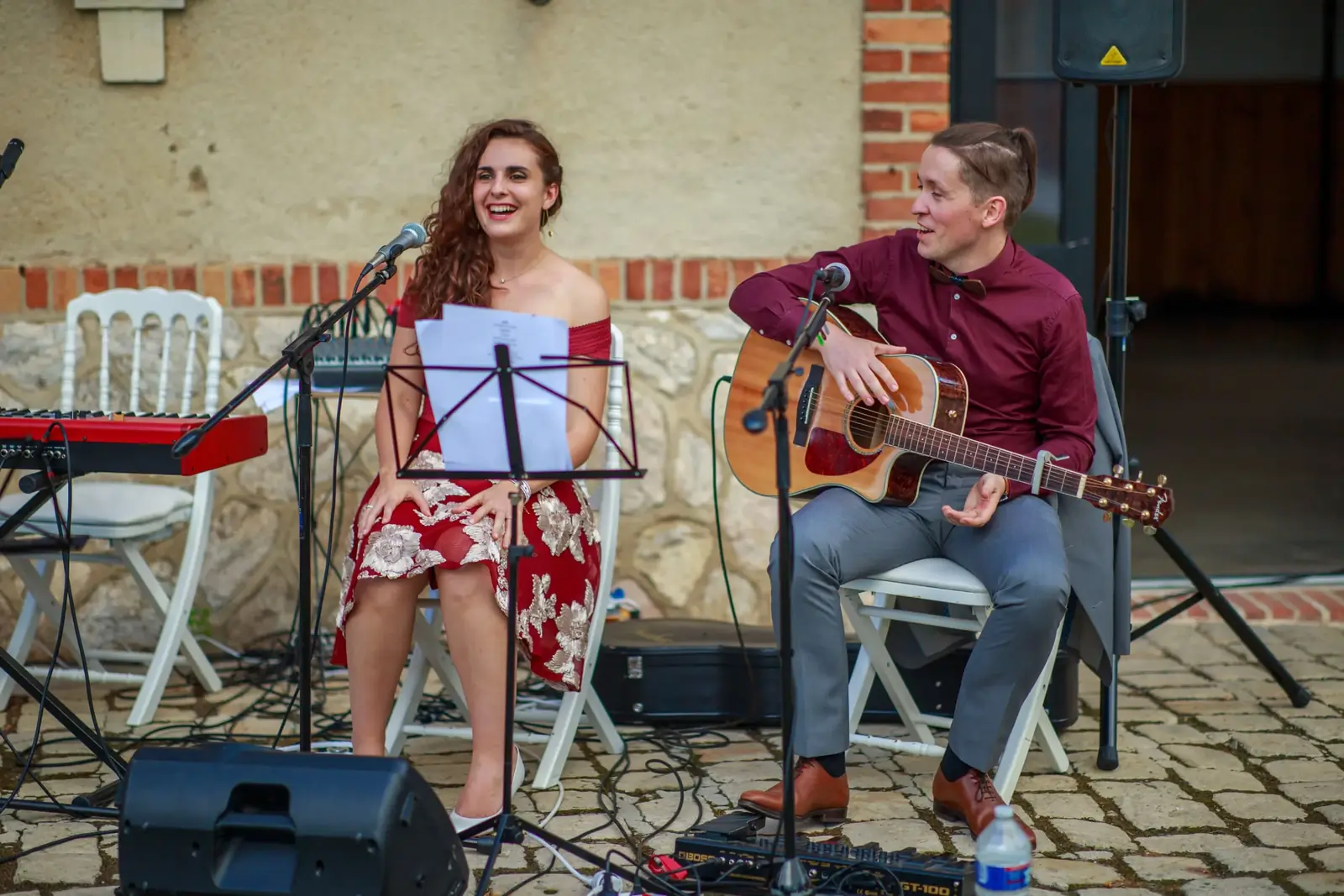 ChapVert - live mariage Solène et Gaëtan en concert pour un mariage